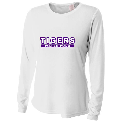 Tigers Water Polo - A4 Women's Cooling Performance Long Sleeve Tee Thumbnail